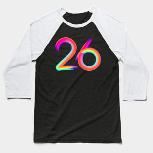 Brushed 26 Baseball T-Shirt